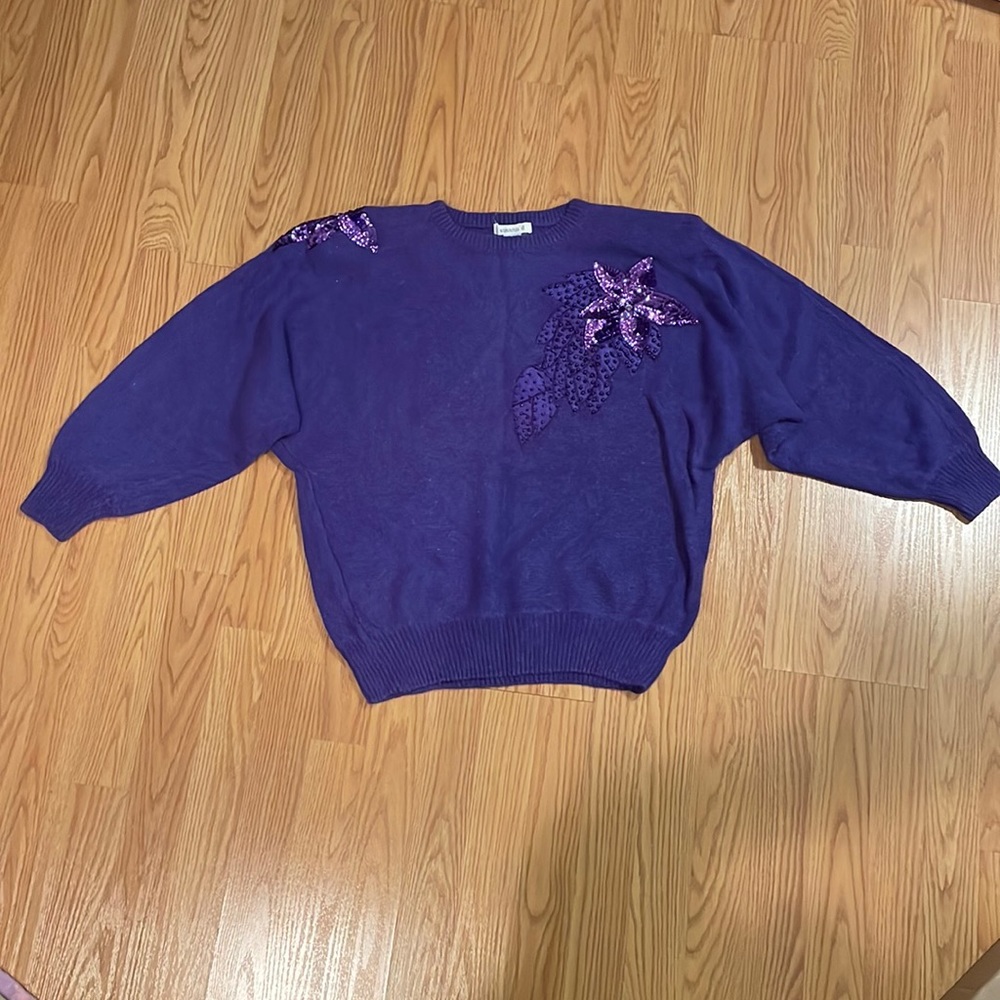Vintage Purple Sweater